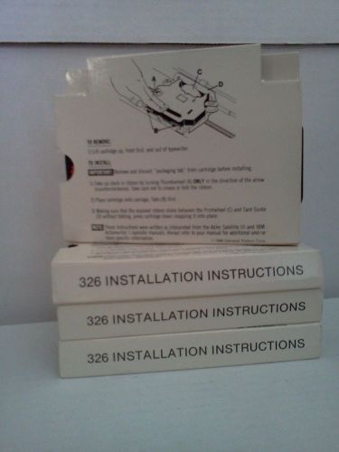 4 Packages of  Typewriter Ribbons BRAND NEW