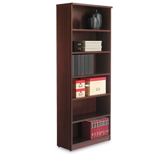 Alera Valencia Series Bookcase/Storage Cabinet, 6 Shelves, 32w - ALEVA638232MY