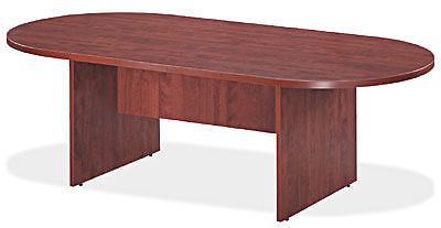*** 10&#039; racetrack conference table in laminate oval - new *** for sale