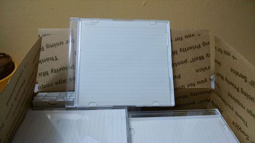 50 Unused Assorted Sony Jewel CD Cases
