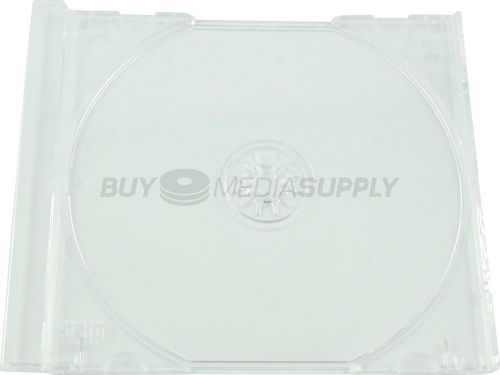Replacement Clear Trays for Standard CD Jewel Case - 400 Pack