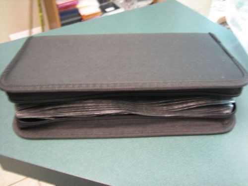 10 new high quality 68-cd dvd wallets organizers w/black sleeve,  sale for sale