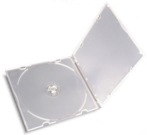 CD/DVD =CLAMSHELLS= SQUARE-SHAPED CD/DVD Cases! 200-Pak