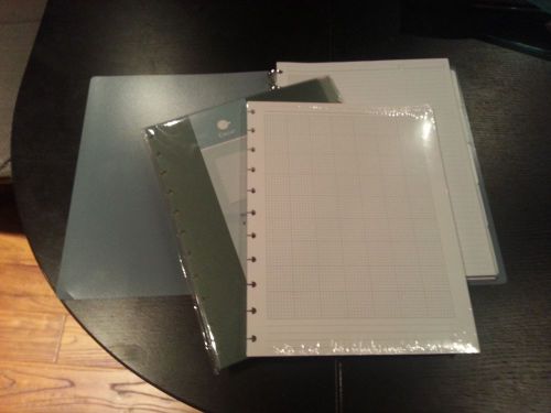 Levenger Circa Dimensions Notebook, Dividers and Graph Paper Refill @@NEW@@