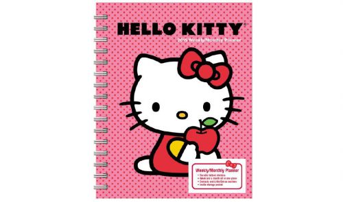 Hello Kitty 2015 Monthly/Weekly Planner, Item #DDEN04