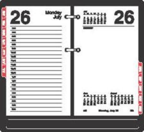 At-A-Glance At-A-Glance Desk Calendar Refill With Tabs 3 1/2&#039;&#039; x 6&#039;&#039;