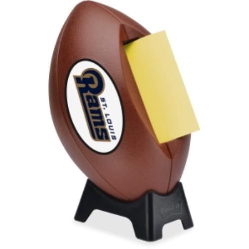 Post-it pop-up notes dispenser for 3x3 notes, football shape - st. (fb330stl) for sale