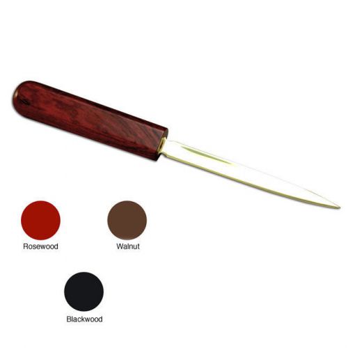 Wood-handle Letter Opener with Goldtone Blade Office Den Mail Accessory Office