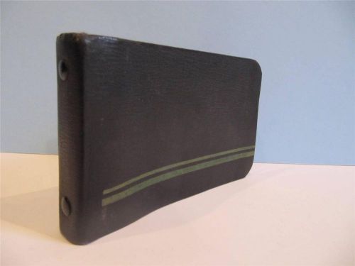 Favorite Brand Classic Pocket Retro Vintage Black Notebook Spiral 3 ring binder
