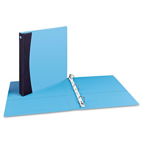 Comfort Touch Durable View Binder w/Slant Rings, 1&#034; Capacity, Blue