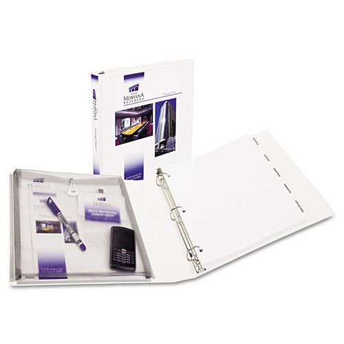 Avery AVE23001 Durable View Protect &amp; Store Binder With Slant Rings, 1-1/2&#034; Capa