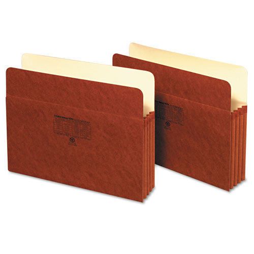 Three inch expansion accordion pocket, straight, manila/redrope, letter, brown for sale