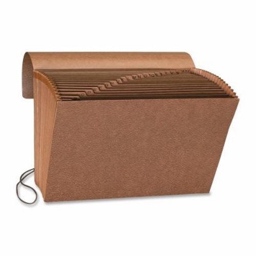 Sparco accordion file,w/flap,a-z,21 pocket,letter,12&#034;x10&#034;,brown (spr23680) for sale