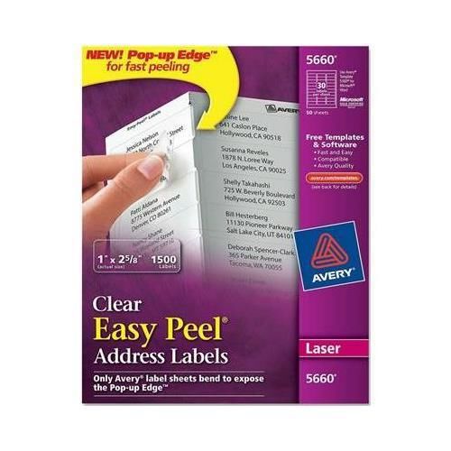 Avery 5660 Easy Peel Address Label