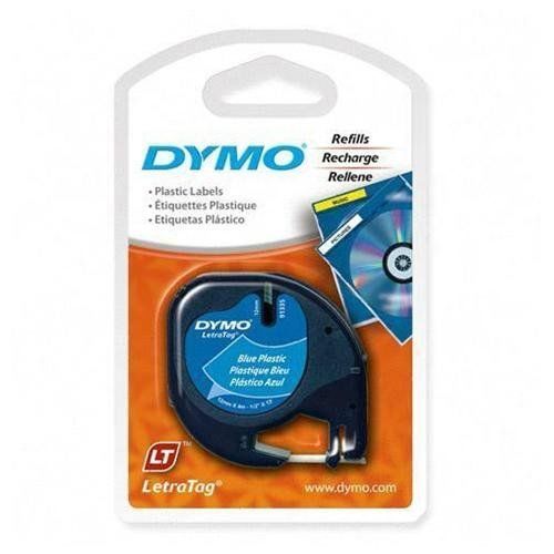 Dymo 91335 Letratag Tape Cassette - 0.50&#034; Width X 13 Ft Length - 1 / (dym91335)