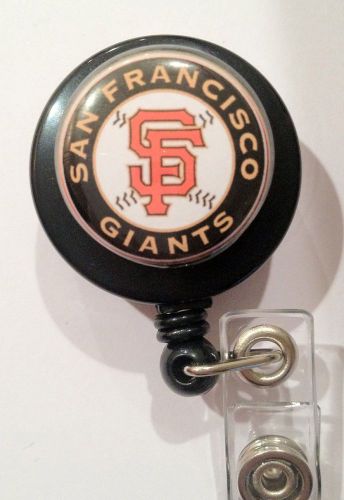 SF Giants ID Badge/holder Retractable Reel