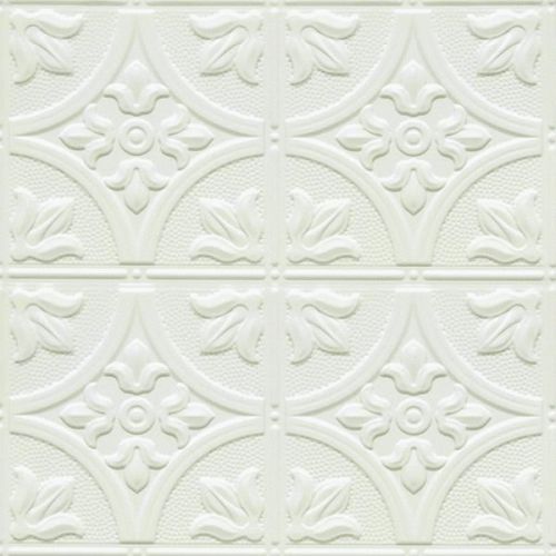2x2 White Steel Clng Tile W309 2 Pack of 5