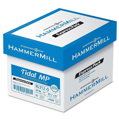 Hammermill tidal mp copy paper 20lb 92 bright 8-1/2 x 11&#034; half case - new item for sale