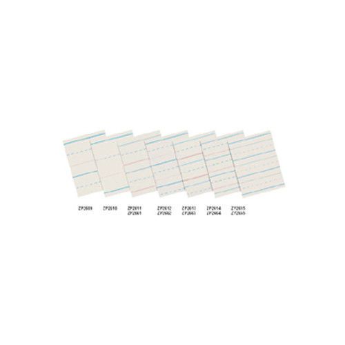 Pacon Corporation Broken Midline Paper Tablet Gr-2 Set of 3