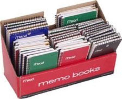 Mead Wirebound Memo Book Assortment