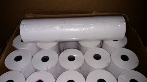 NCR 100 Rolls 2-1/4 150ft Single Ply Roll Tmp 845207 Thermal Receipt Paper