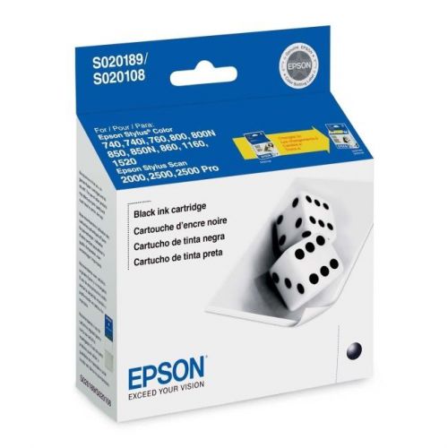 EPSON - ACCESSORIES S189108 BLACK INK CARTRIDGE FOR SC 740