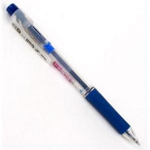Pentel BK125 e-ball 0.5mm Retractable Ballpoint Pen Blue Ink Color