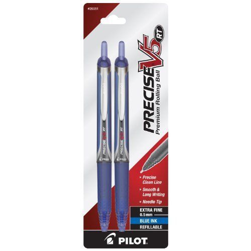 Pilot Precise V5 Rt Rollerball Pen - Extra Fine Pen Point Type - 0.5 (pil26051)