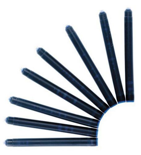 Waterman Fountain Pen Refills Serenity Blue Pack of 8 - 52022W