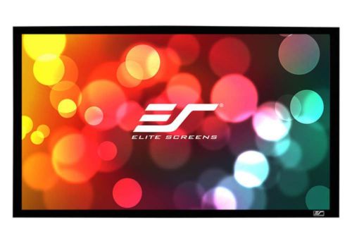 New elite screens r150wh1 150&#034;(16:9) fixed frame front projection screen for sale