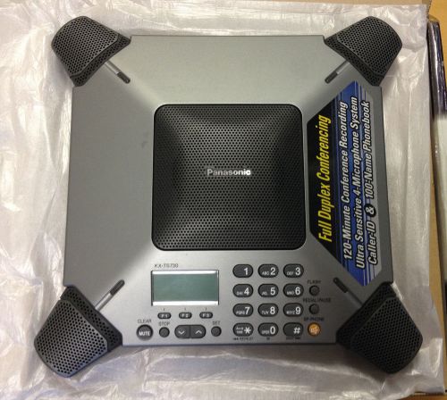 Panasonic KX-TS730S 8-Microphone Conference Speakerphone w Caller ID, 120 minute