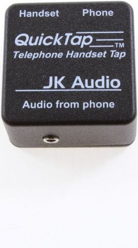 JK Audio QuickTap (Telephone Handset Tap)