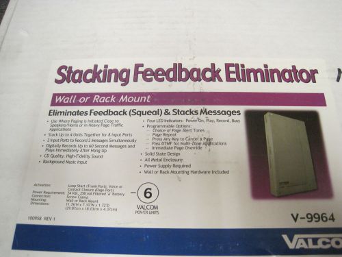 New valcom v-9964 digital stacking eliminator for sale