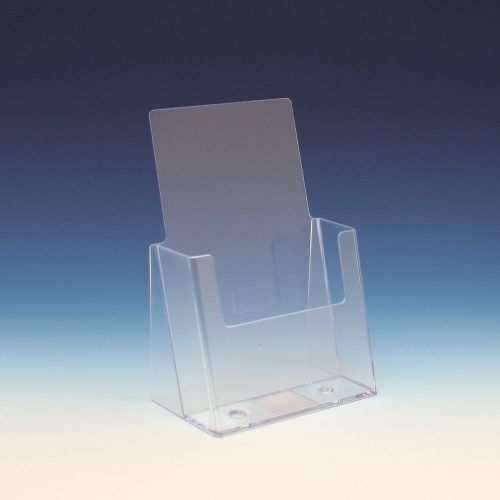 Plastic Brochure Holders - For Material up to 5.5 Inches Wide - 42 Unit Case