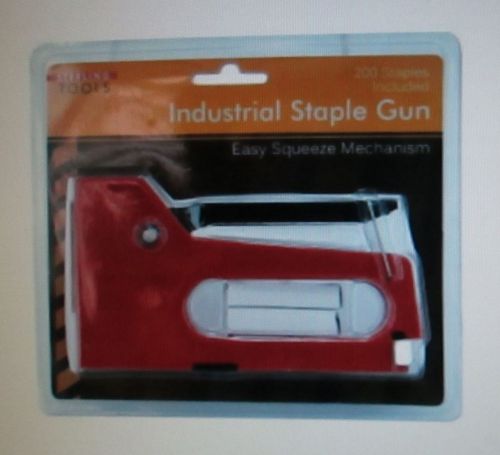 INDUSTRIAL STAPLE GUN WITH  8 mm STAPLES INCLUDED NIB