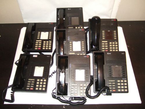 LOT OF 7 - AT&amp;T / LUCENT MLX-10 Business Phones    Used     ---  GUARANTEED ---