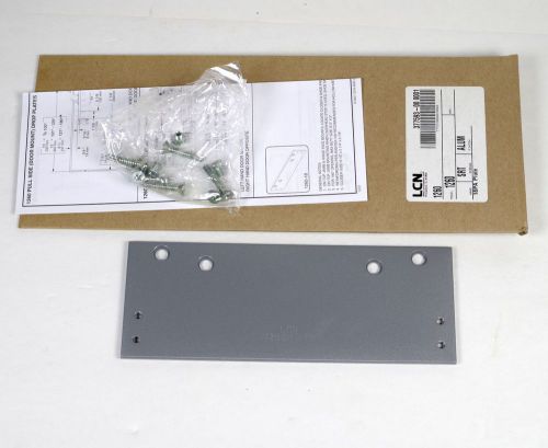 Lcn door closer 1260-18pa drop plate aluminum finish for parallel arm mount for sale