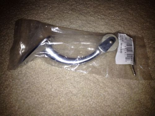 Ives rb470 roller bumper with screws us26 satin chrome new in bag free shipping for sale