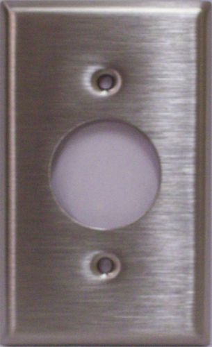 leviton Single Hole  Receptacle Wallplate # 84004