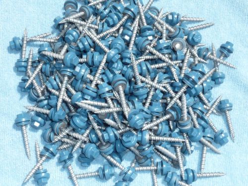 250-sfs intec woodgrip xg &#034;control seal&#034; 1 1/2&#034; hex self tapping blue screws for sale