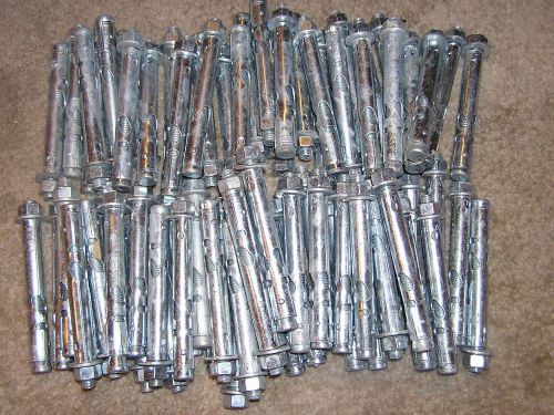 72 powers 1/2&#034; x 4&#034; concrete sleeve anchors for sale