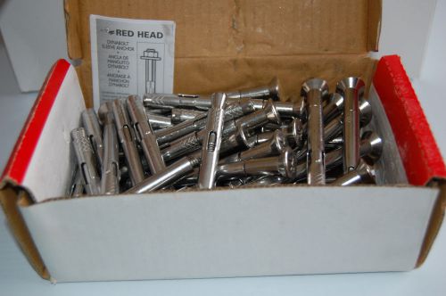 Concrete anchors (10) red head 3/8&#034; x 4&#034; sleeve stainless steel (new) sfs-3840 for sale