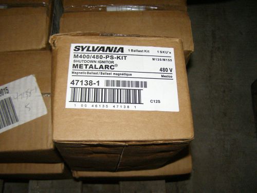 M400/480-ps-kit SYLVANIA 47138  400 w metalarc pulse start 480 volt ballast