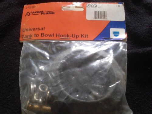 Aqua plum universal tank to bowl hookup kit for sale