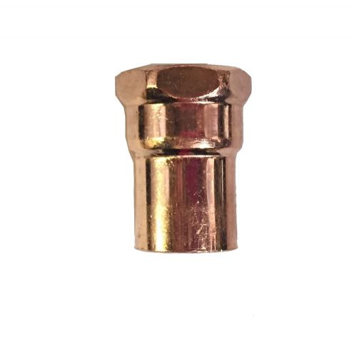 Bag of 25pc. 1/2&#034; female adapter copper fitting  c x f acr 5/8&#034; new for sale