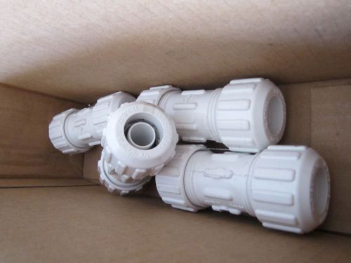 Lot of 4 nds  3/4&#034; pvc coupling model # l710-07 for sale
