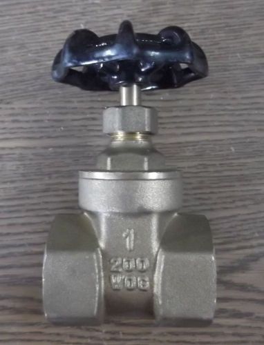 Chem oil 1&#034; brass gate valve for sale