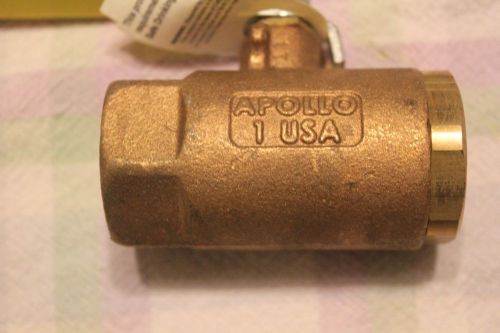 New apollo 1&#034; bronze ball valve 70-105-01 npt female threaded for sale