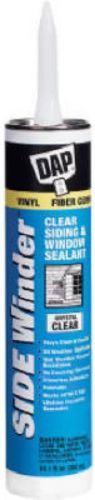 Dap Side  Winder 10.1oz Crystal Clear Siding &amp; Window Indoor/Outdoor Caulk 00816