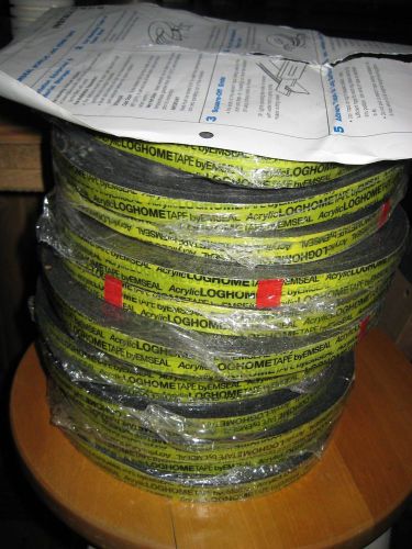 LOT 13 sealed packages Emseal Acrylic Log Home Tape
